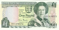 Джерси, 1 фунт, с 1963 года