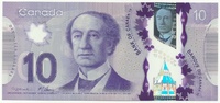 Канада, 10 долларов, 2013 г