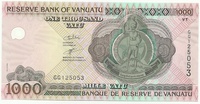 Вануату, 1000 вату, 1993 г