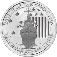 Битва в Коралловом море, 50 центов, 2014 год, Австралия
