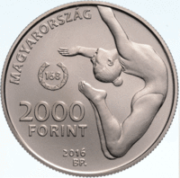 XXXI летние олимпийские игры - Венгрия, 2000 форинтов, 2016 год