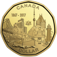 150 лет Конфедерации - Канада 2017, 1 доллар