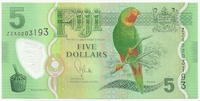 Фиджи, 5 долларов, 2013г