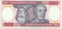 Бразилия, 100 крузейро, 1984 год