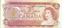 Канада, 2 доллара, 1974 г