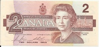 Канада, 2 доллара, 1986 г