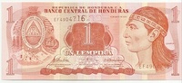 Гондурас, 1 лемпира, 1998 год