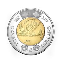 150 лет Конфедерации - Канада 2017, 2 доллара