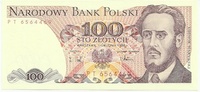 Польша, 100 злотых, 1988 год