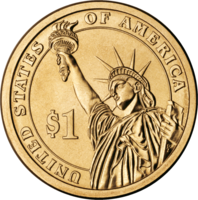 Монеты "Президенты США" 1 доллар