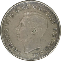 Австралия, 1 крона, 1937 г., король Георг VI, серебро