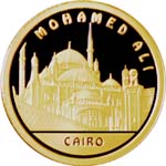 Золотая монета «MОHAMED ALI»