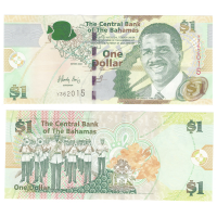 Багамы 1 доллар 2008 год