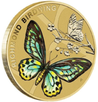 Монета "Бабочка Richmond Birdwing" в конверте