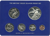 Набор - Британские Виргинские острова, 1975 год. Proof