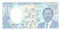Камерун 1000 франков 1990 год