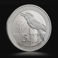 Австралийская монета Кукабарра 2012