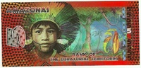 Набор банкнот "Экваториальные территории", полимер