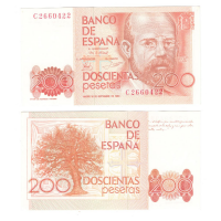 Испания 200 песет 1980 год