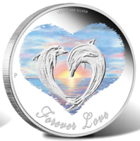 Монета влюбленным "Вечная любовь" (Forever Love)