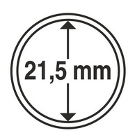 Капсулы для монет 21,5 мм. - Leuchtturm