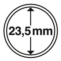 Капсулы для монет 23,5 мм. - Leuchtturm