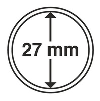 Капсулы для монет 27 мм. - Leuchtturm