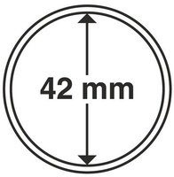 Капсулы для монет 42 мм. - Leuchtturm