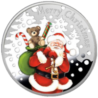Монета Merry Christmas (Новый год)