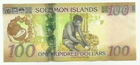 Соломоновы острова, 100 долларов, 2015 год