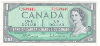 Канада 1 доллар 1954 год