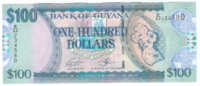 Гайана, номинал 100 долларов, 2006 год