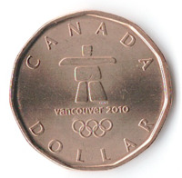Олимпийские игры 2010, Эмблема - Канада, 1 доллар, 2010 год