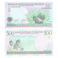 Руанда 500 франков 1998 год