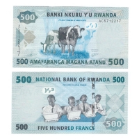 Руанда | 500 франков | 2013 год