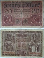 20 марок, 1918 год, Германия
