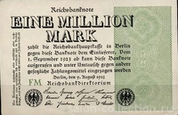 1 000 000 марок, 1923 год, Германия