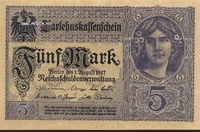 5 марок, 1917 год, Германия