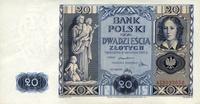 20 злотых, 1936 год, Польша