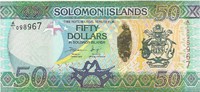 Соломоновы острова, 50 долларов, 2013 год