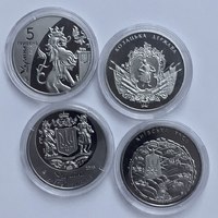 Набор монет 25 лет Независимости, Украина, 5 гривен, 2016 года - 