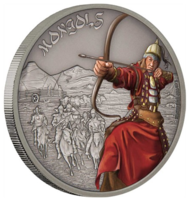 Воины истории. Монголы - красивая монета в стильном чехле