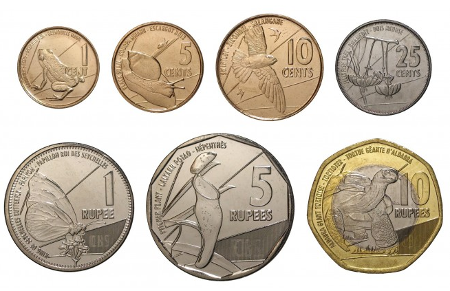Листинг новых монет. Монеты Сейшельских островов. Сейшельские рупии монеты. Сейшельские монеты 2016. Золотые монеты Сейшелы.